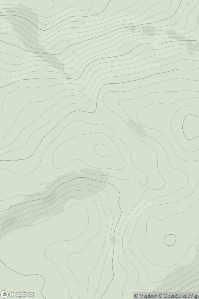 Thumbnail image for Carn Dearg [Oban to Loch Fyne] [NM827102] showing contour plot for surrounding peak